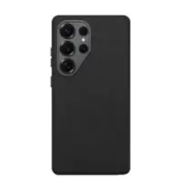 OtterBox - Symmetry Series Cactus Leather Soft Shell for Galaxy S25 Ultra - Noir Ash - Front_Zoom