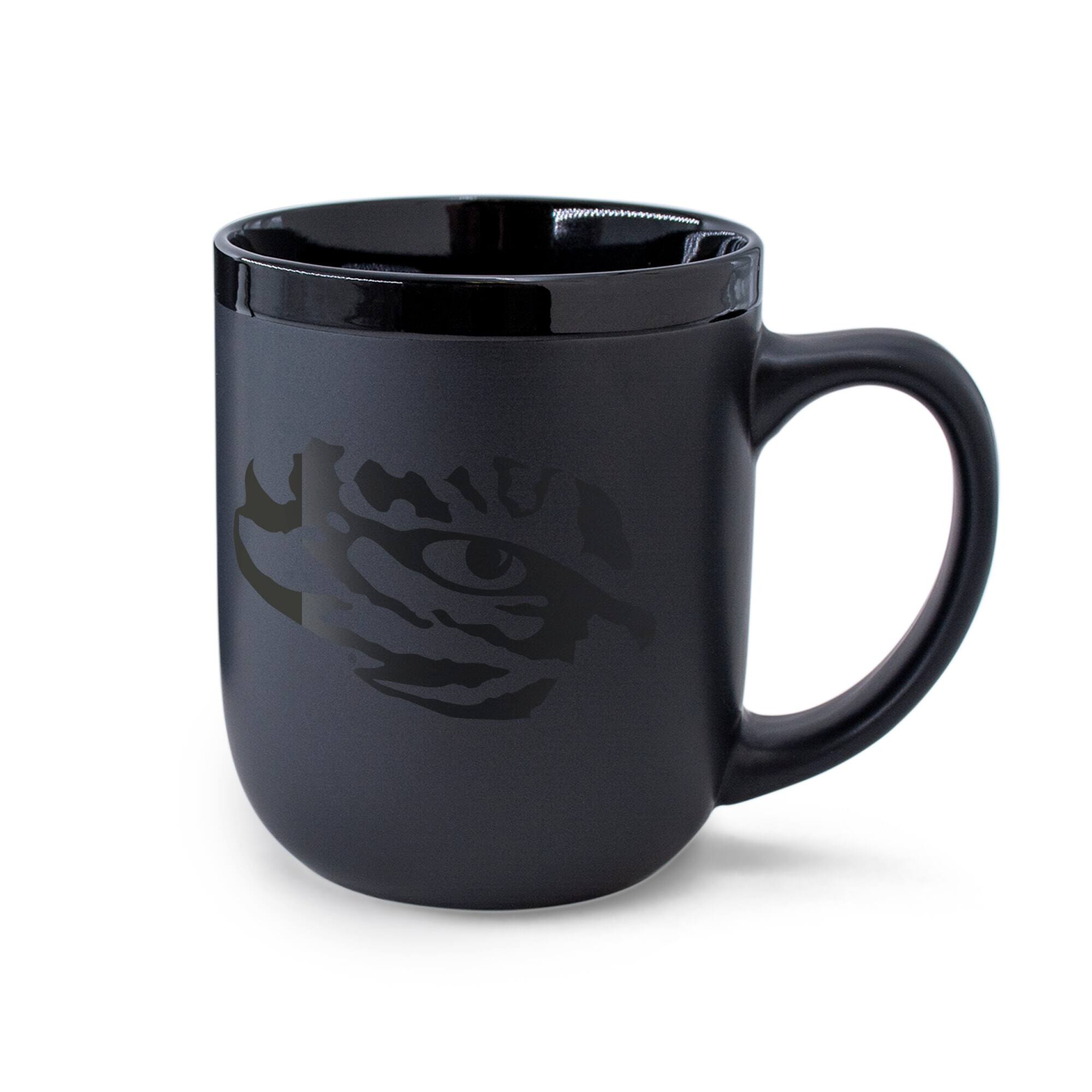Alt View 1. WinCraft - LSU Tigers 17oz. Ceramic Mug - Black.