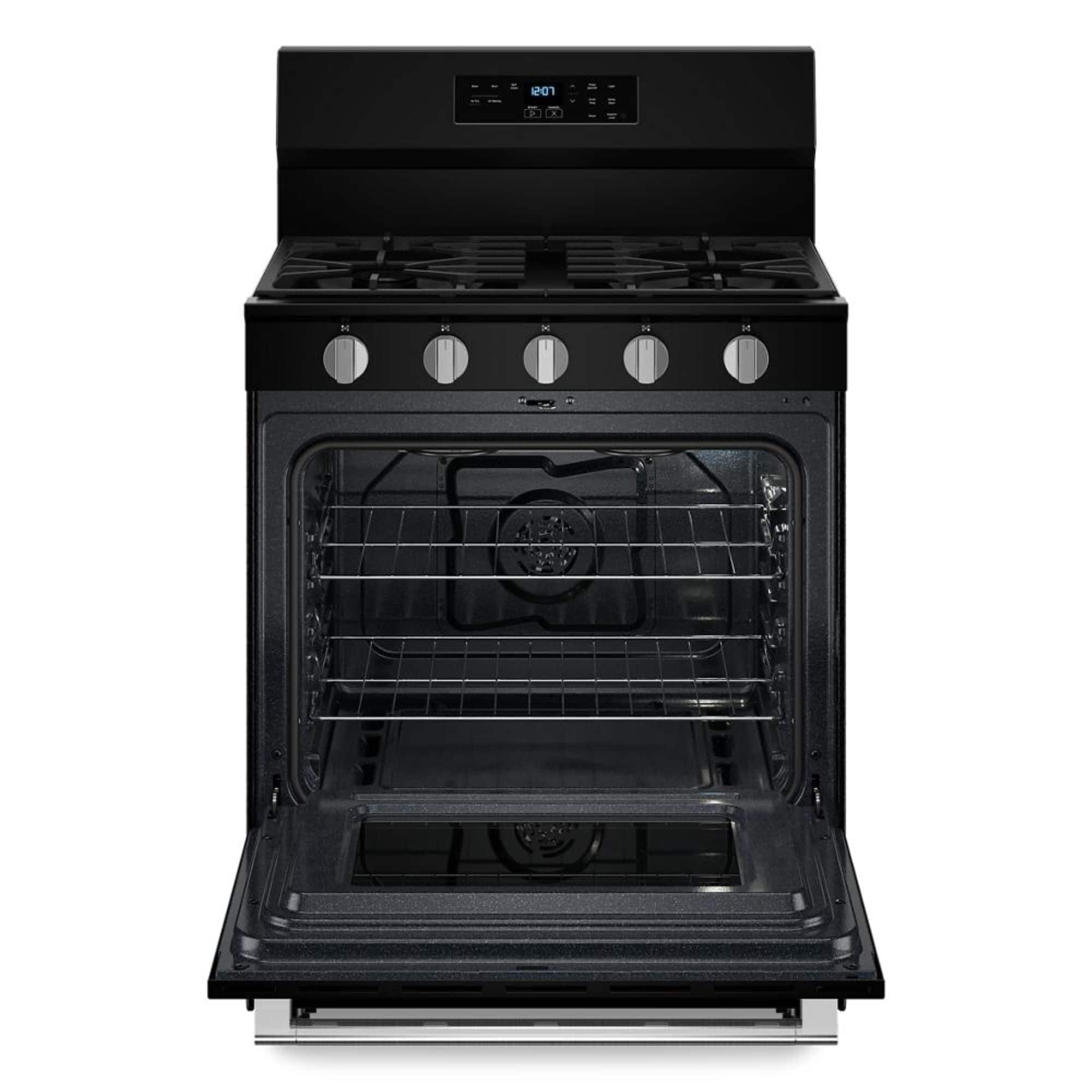 Maytag – 30-Inch Wide Gas Range With No Preheat Air Fry and Air Baking – 5.0 cu. ft. – Black Sansujyuku sansujyuku.com