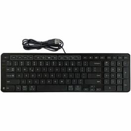 Contour Design - Contour Balance Keyboard - Cable Connectivity - USB Interface - Windows, Mac OS X - QWERTY Layout - PC, Mac - Plastic - Black