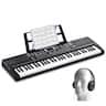 VEVOR - 61 Key Digital Keyboard Piano, 200 Tones 200 Rhythms, Electric Portable Piano Keyboard Kit - Black