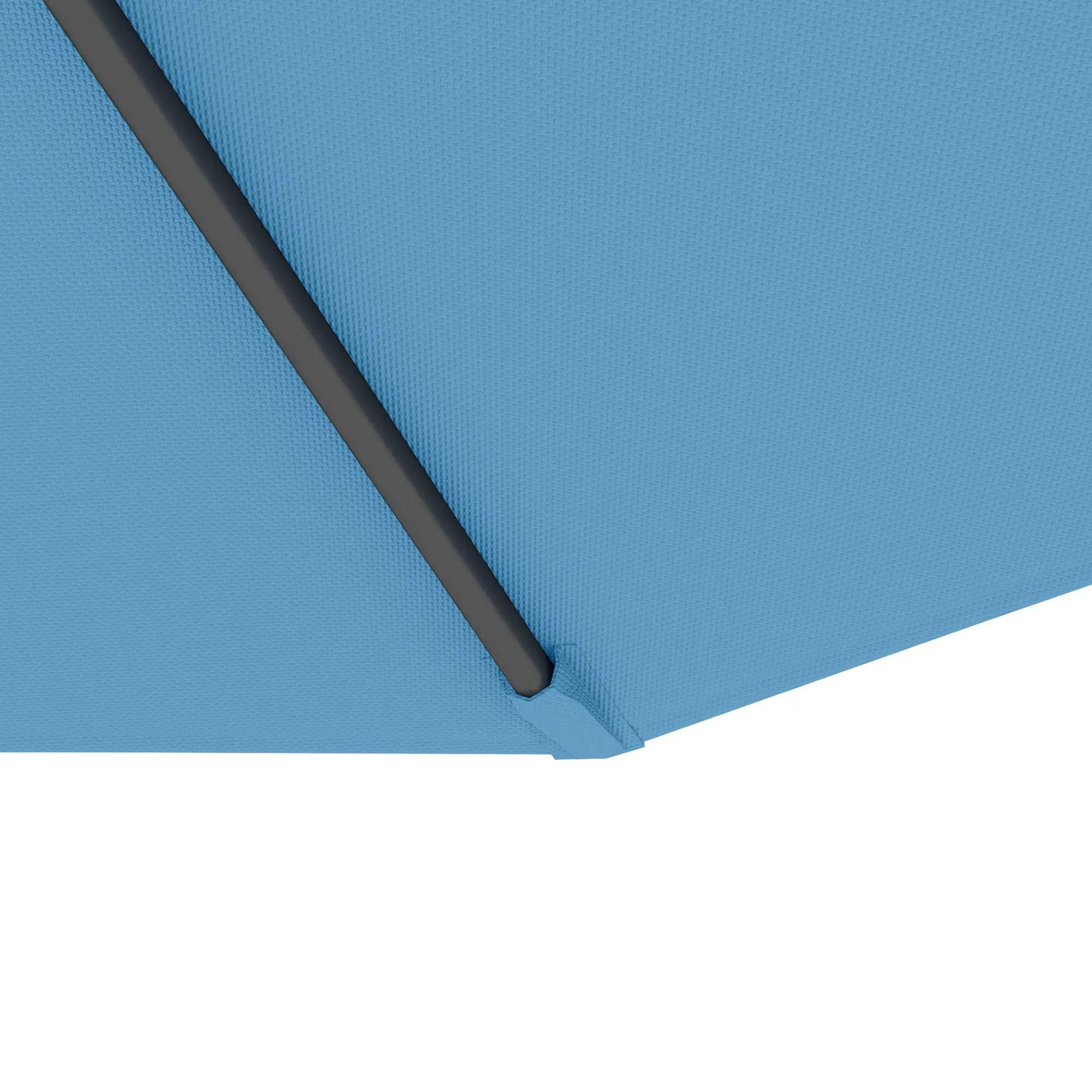 Alt View 4. Spaco - Spaco 10 Ft Cantilever Patio Umbrella, Tilt Offset Shade with Cross Base - Blue.