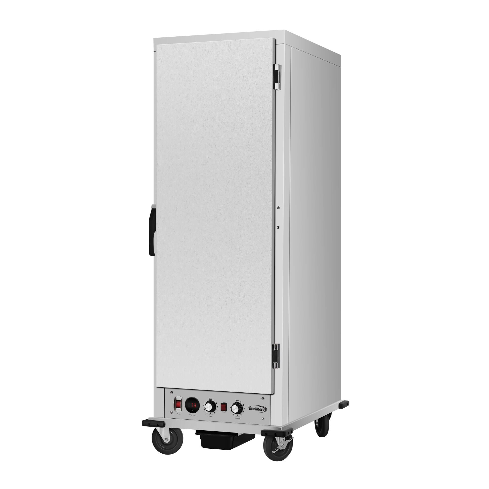 Alt View 5. Koolmore - 33 in. Commercial Insulated Heated Holding/Proofing Cabinet with 35-Pan Capacity and Solid Door in Silver KM-CHP36-SISS - Silver.