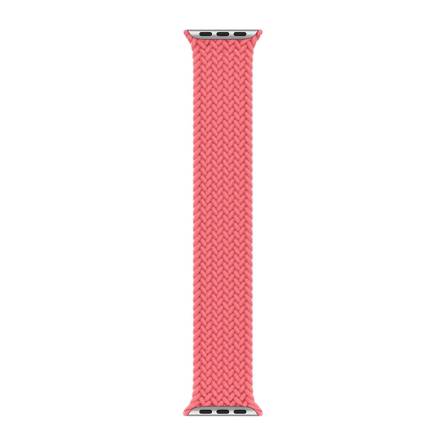 Apple - Watch Braided Solo Loop 41mm - Size 9 - Guava