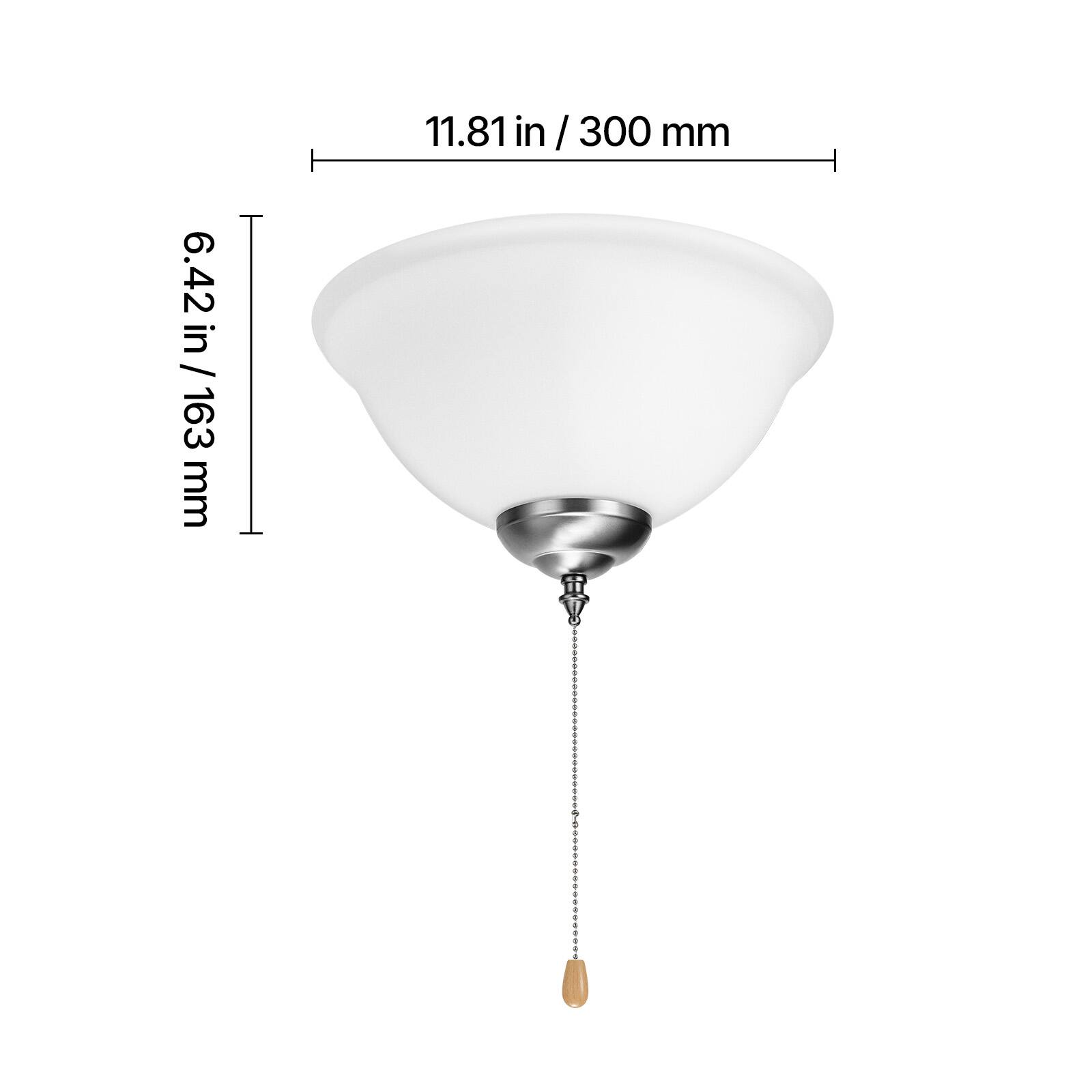 11.81 in / 300 mm  
6.42 in / 163 mm