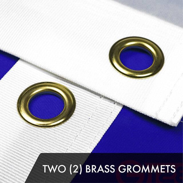 TWO (2) BRASS GROMMETS