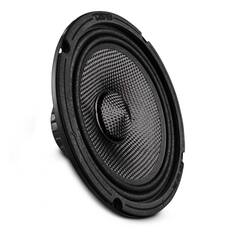 Front. DS18 Audio - PRO-CF 6.5" Shallow-Mount Neodymium Loudspeaker, 150W RMS 4-Ohm.
