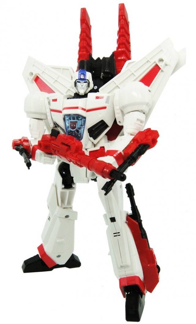 Alt View 4. Transformers - LG07 Jetfire | Japanese Transformers Legends.