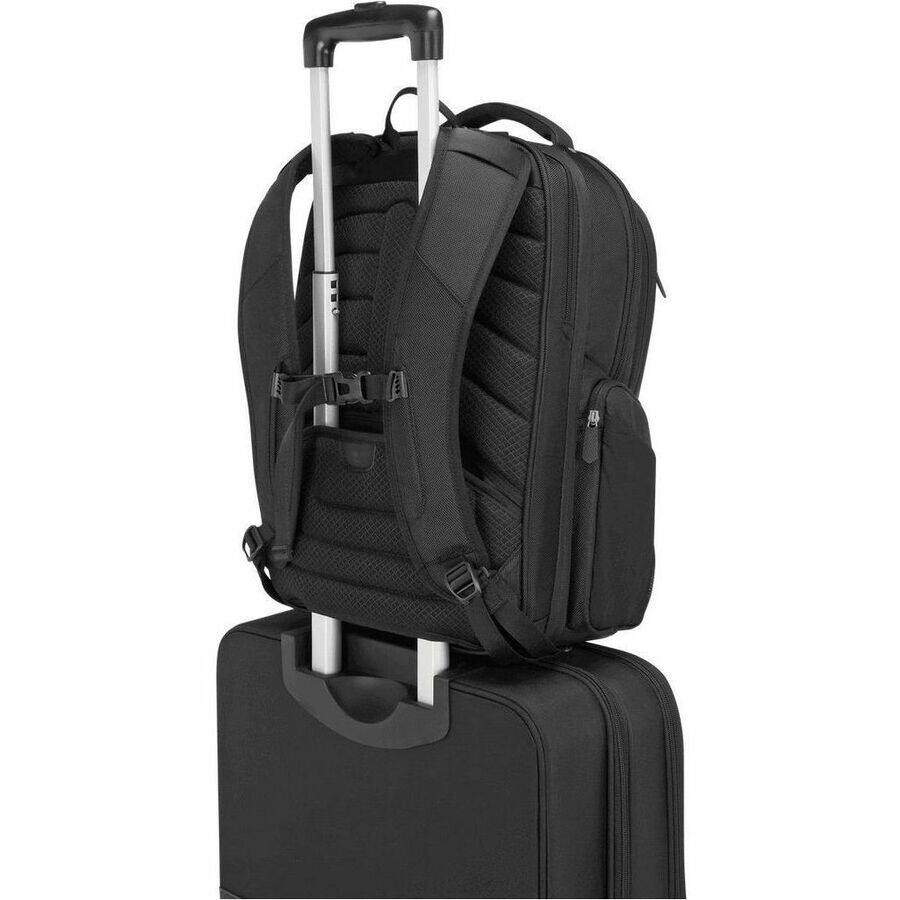 Alt View 4. Cisco Consumer Products - Targus Corporate Traveler Backpack - Backpack - Black.