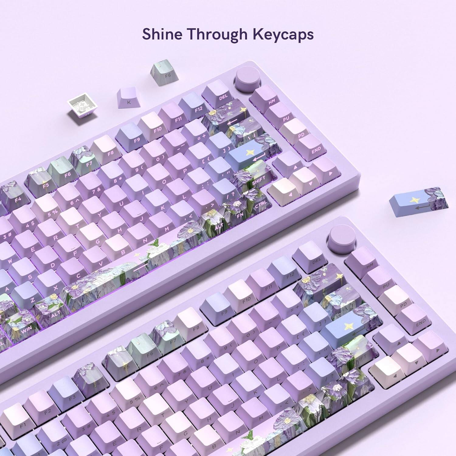 Shine Through Keycaps