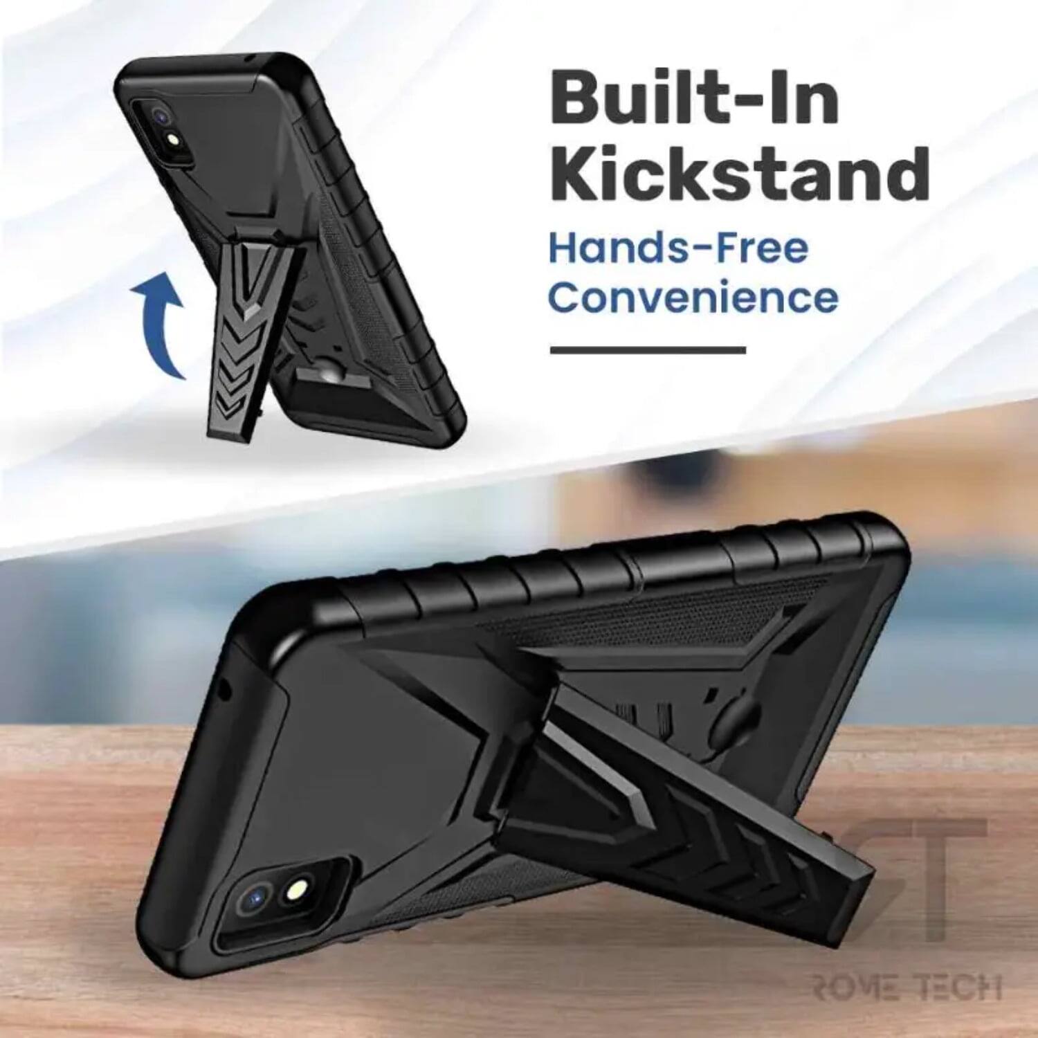 Built-In Kickstand  
Hands-Free Convenience  

ROME TECH