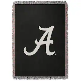 Chad & Jake - Alabama Crimson Tide Woven Blanket - Black