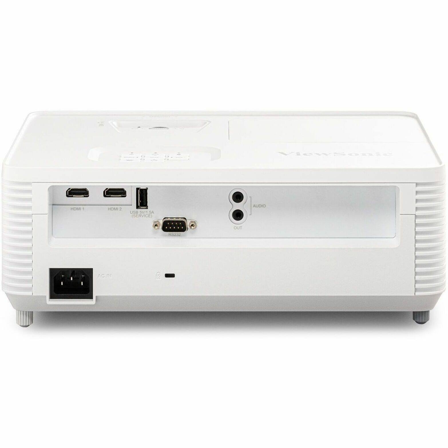 Alt View 16. ViewSonic - Home and Office PA503HD 1080P DLP Projector - White.