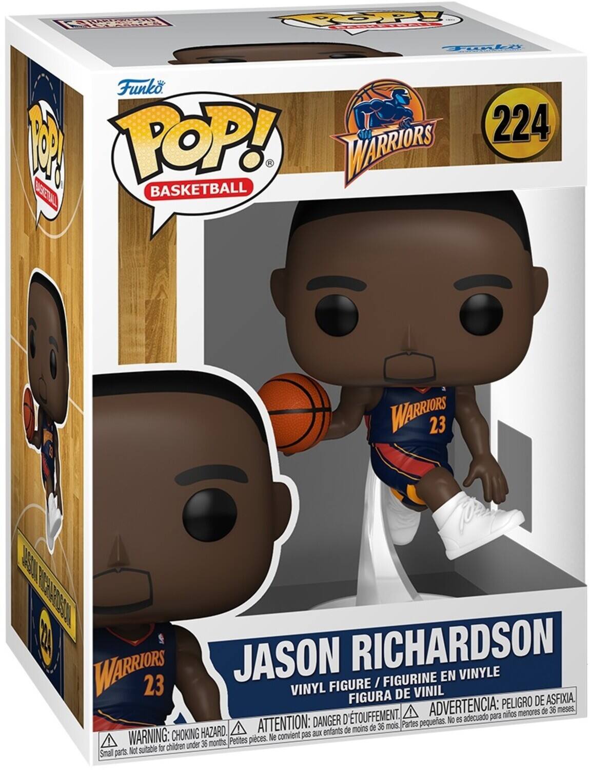 SIPRA HAN ES OOPY F Tuali Funko 224 A TOP! WARRIORS BISEAL BASKETBALL WARRIORS 23 1SSI YCRAROSS O4 RICHARDSON WARRIORS JASON / FIGURINE EN VINYLE 23 VINYL FIGURE VINIL FIGURA DE ASFIXIA. ADVERTENCIA: PELIGRO DE menores de 36 meses. D'TOUFFEMENT. adecuado para nios DANGER pequeas. No es HAZARD. ATTENTION: aux enfants de moins de 36 mois. Partes WARNING: CHOKING Petites pieces. Ne convient pas for children under 36 months Small parts. Not suitable