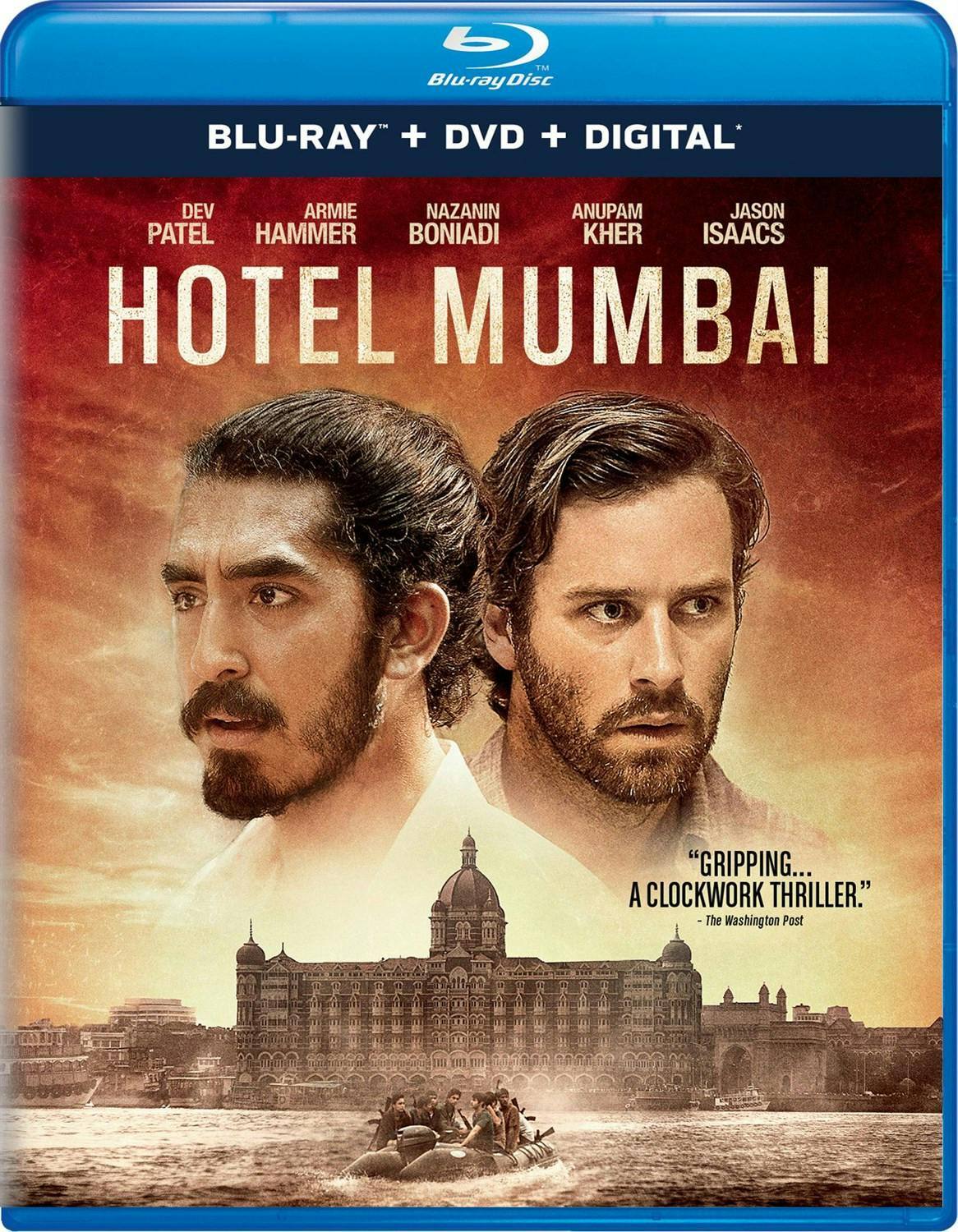Front. Hotel Mumbai (DVD + Digital) [Blu-ray].
