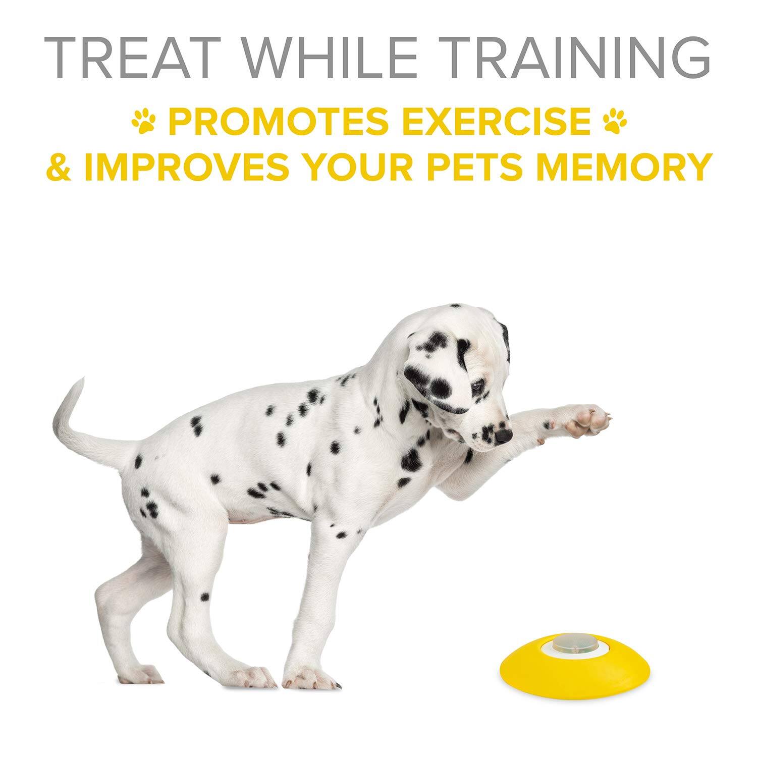 TREAT WHILE TRAINING
PROMOTES EXERCISE & IMPROVES YOUR PETS MEMORY
