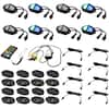 Front. Stinger - enLIGHT10 8-Way Expandable Dynamic RGB Rock Light Kit - Multi.