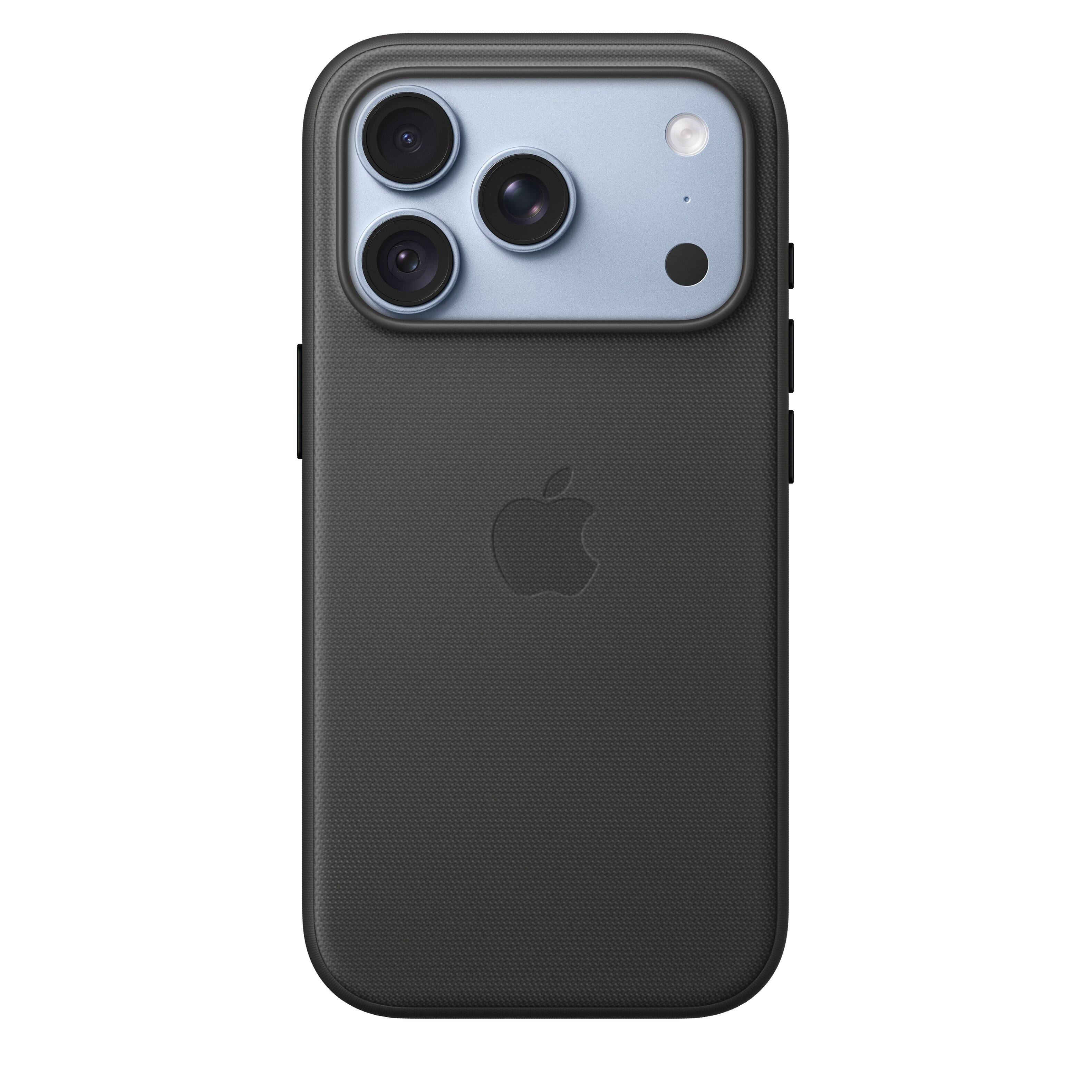Alt View 2. Apple - iPhone 18 Pro TechWoven Case with MagSafe - Black.