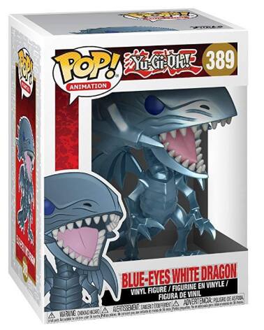 Funko POP! Animation 389 Yu-Gi-Oh! Blue-Eyes White Dragon Vinyl Figure / Figurine en Vinyle / Figura de Vinil
