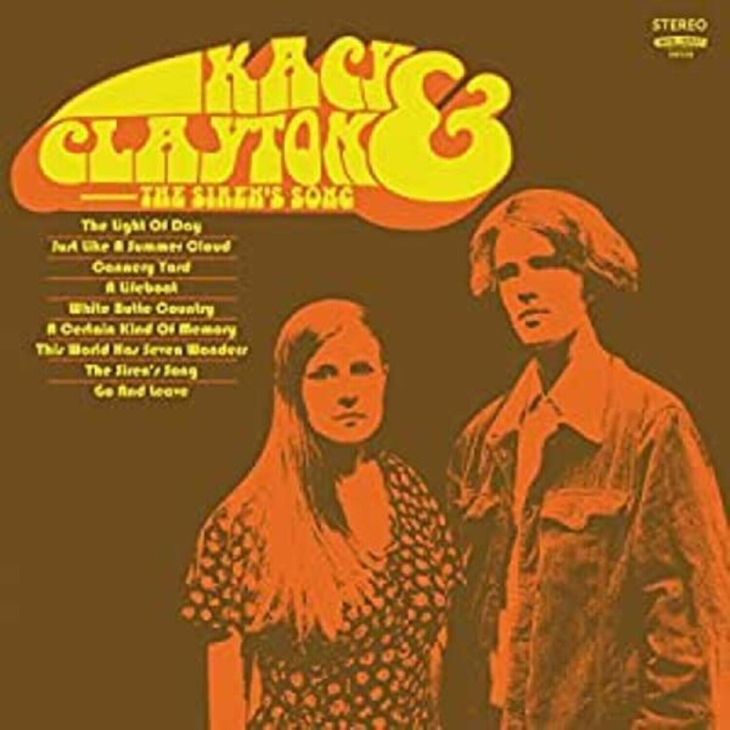 Kack Clayton & The Sine's Song

The Light Of Day  
And The Summer Cloud  
Coasting Yard  
A Feboal  
White Belle Country  
A Cereal Kind Of Memory  
This World Has Seven Wonders  
The Sire's Jang  
Go Red Love

STEREO