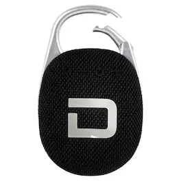 Dolphin - Audio Clp-500blk Clp-500 Portable Waterproof Bluetooth Clip Speaker - Black
