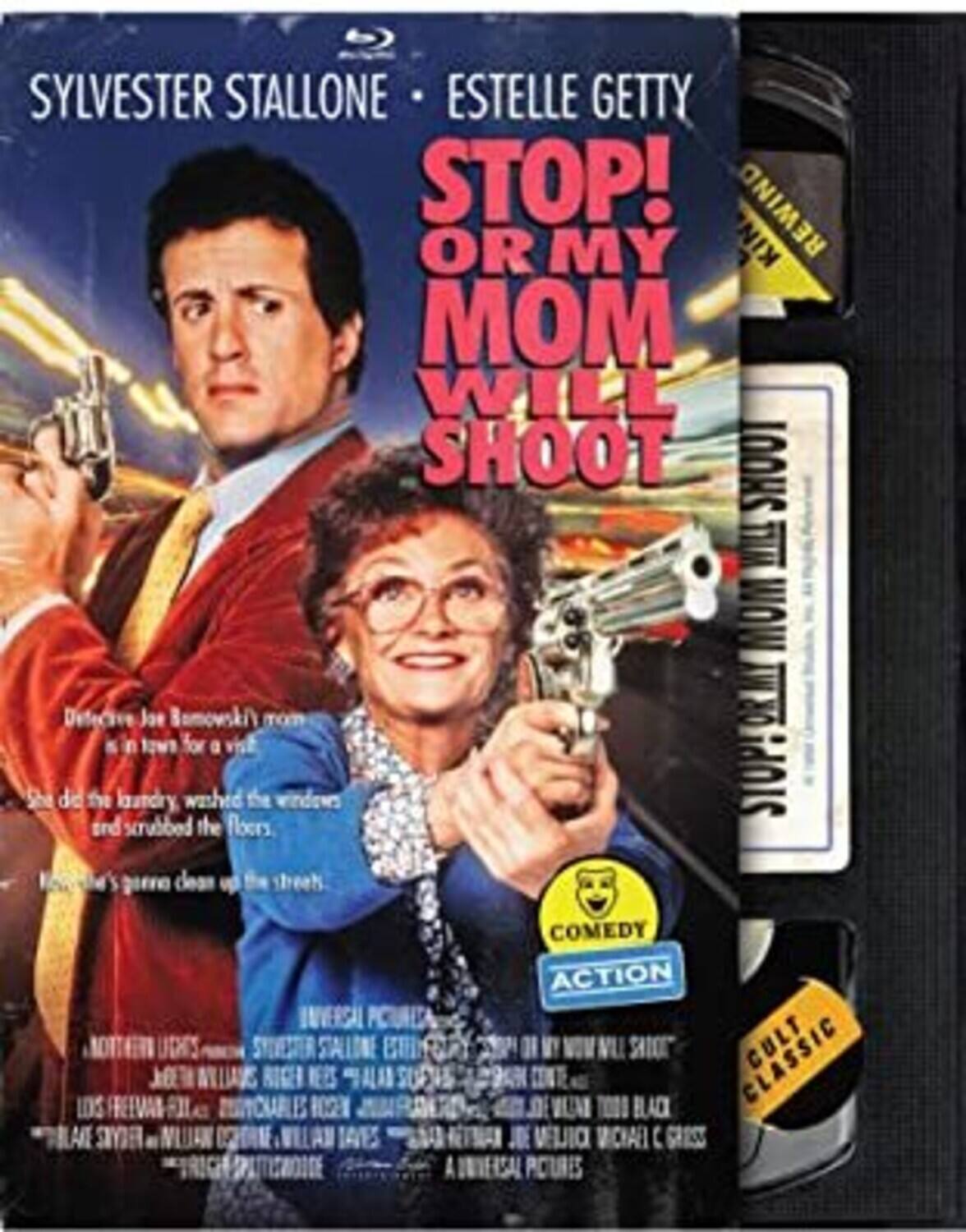 Stop! Or My Mom Will Shoot (Retro VHS Packaging)  - BLU-RAY