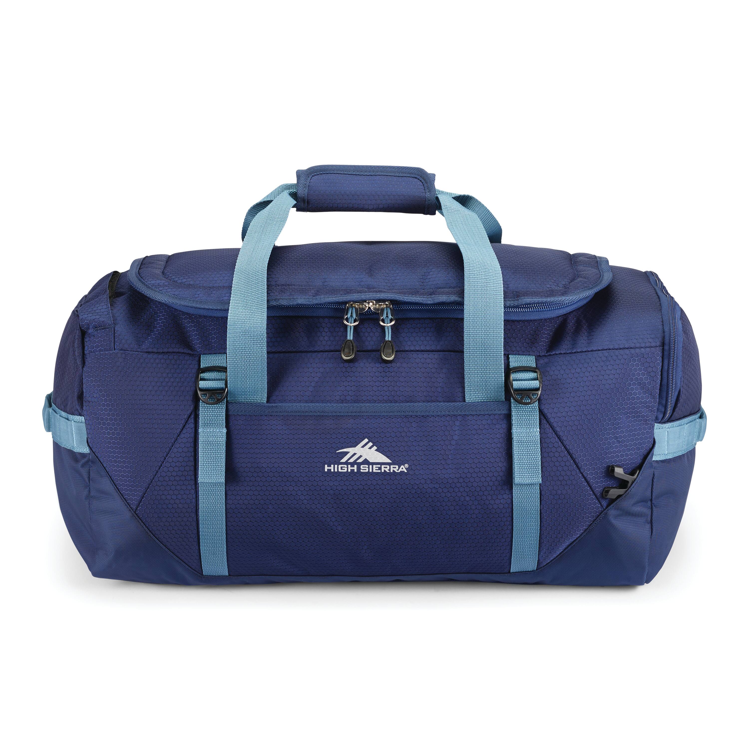 Left. High Sierra - Fairlead Collection 22" Duffel Bag - True Navy/Graphite Blue.
