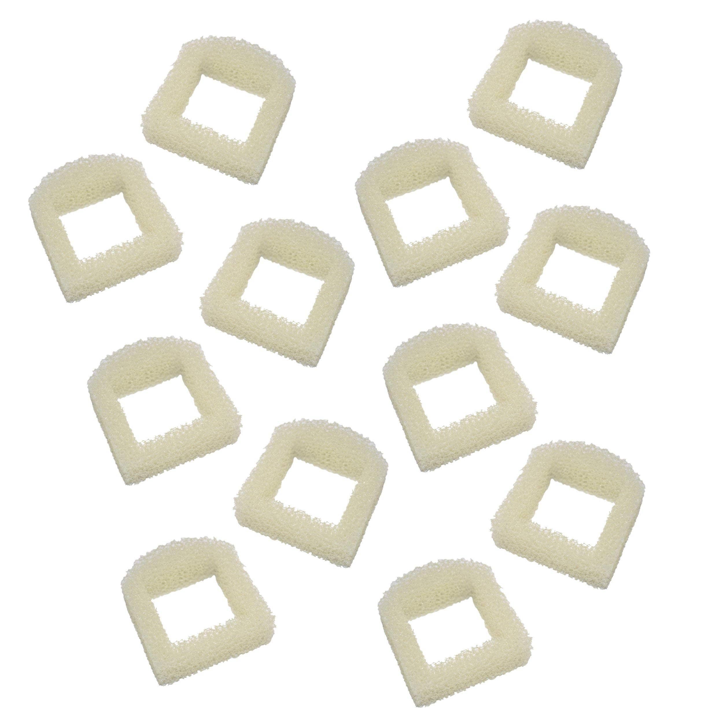 HQRP - 12-Pack Foam Pre-Filter Replacements for Drinkwell Stainless Steel 360, Avalon, Lotus, Pagoda, Sedona Pet Fountains - White