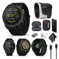 GARMIN 88 7300 06:15 x 18:23 32 38 1010 100% SAT 01 ENDURO 80 GARMIN raining Status Productive 1 ENDURO 3 KIVE Endurance Score Well-Trained 7200 Superior 5 18:04.0 - I .. Ben Serent Monano F0e GARMIN CARMIN