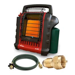 Mr. Heater - MH9X 4-9K BTU Portable Buddy Heater Kit - Black