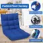 Padded Floor Seating High Resilience Sponge Gold the is new Black Strong Steel Frame Ergonomic Design