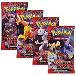 Pokémon - Pokemon SV10 Destined Rivals Art Set (4 Booster Packs)