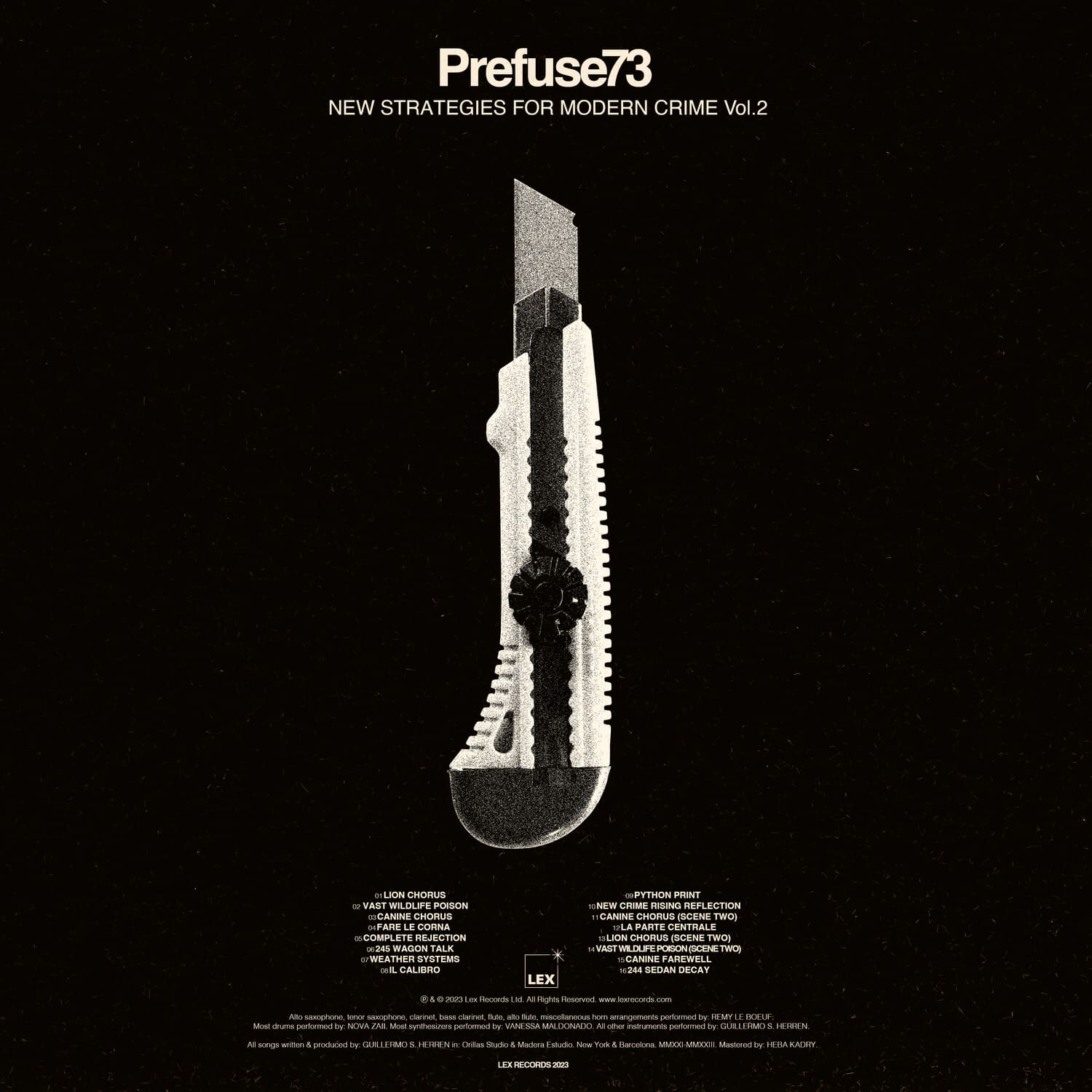 Prefuse 73 - New Strategies for Modern Crime Vol. 2   - COMPACT DISCS [CD] price history on PriceWatchPro