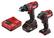 Angle. Skil - PWR CORE 20 Brushless 20V Drill Driver and Impact Driver Kit with PWR JUMP Charger - Red/Black.
