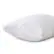 Back. Peace Nest - Peace Nest 2-Pack Medium Firm Diamond Quilted Feather Pillow with Gusset Design - White.