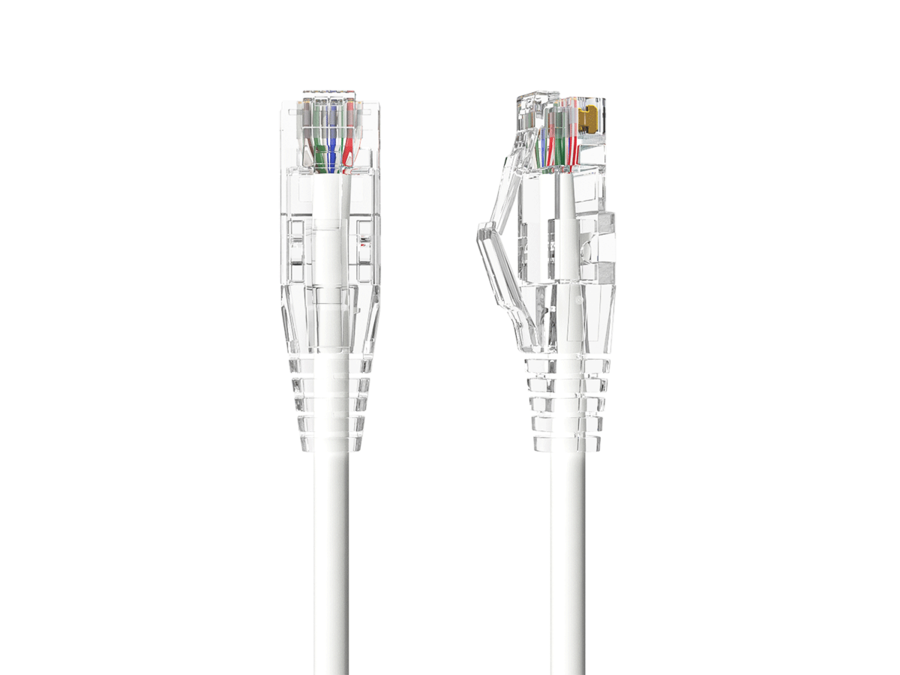 Cabling A High Power Rack Cable Leader Cat 6a Ethernet Cable, Slim 28 AWG Snagless RJ45 Patch, 10 ...