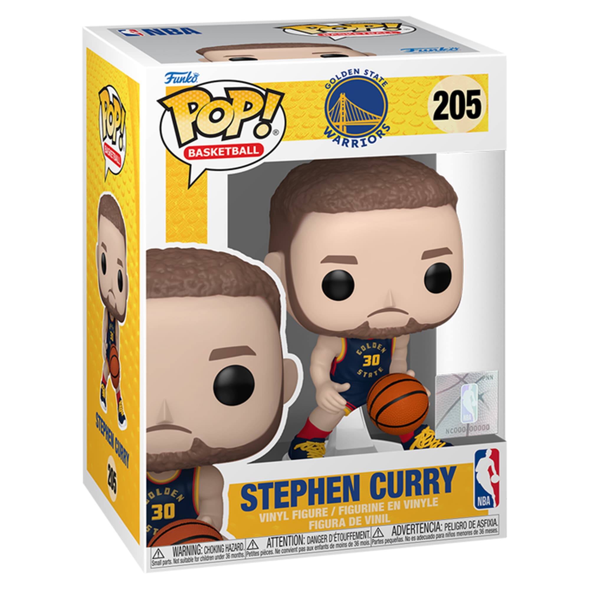 Stephen Curry Golden State Warriors #205 Funko Pop! Vinyl Figure