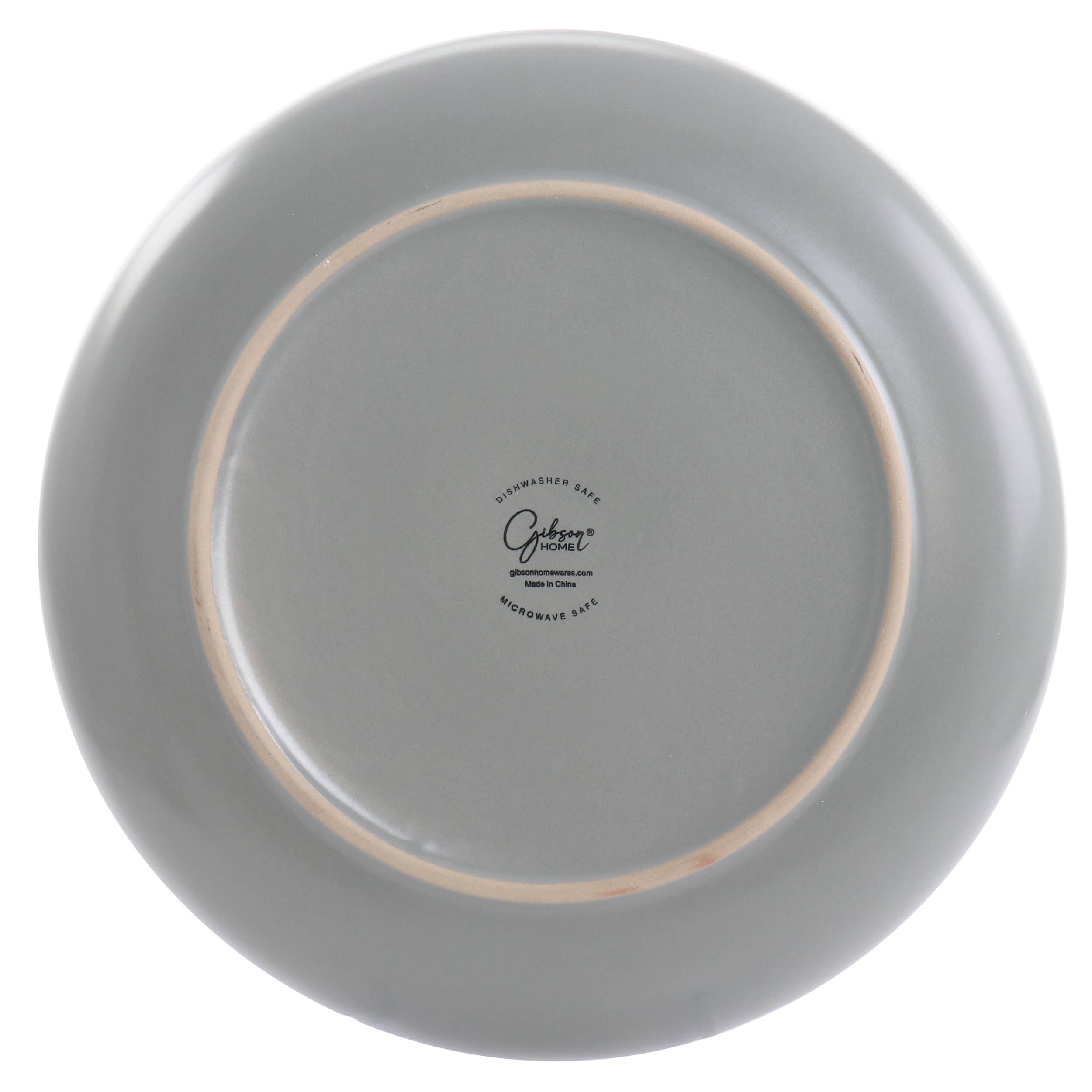 Gibson Home Rockaway Dinner Plate Set