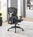 Alt View 14. OSP Home Furnishings - Mesh Back with Adjustable Arms on Nylon Base - Black.