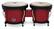 Angle. Latin Percussion - Aspire 6-3/4" & 8" Bongos.
