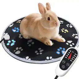 1 pack black round 12in Temp adjustable