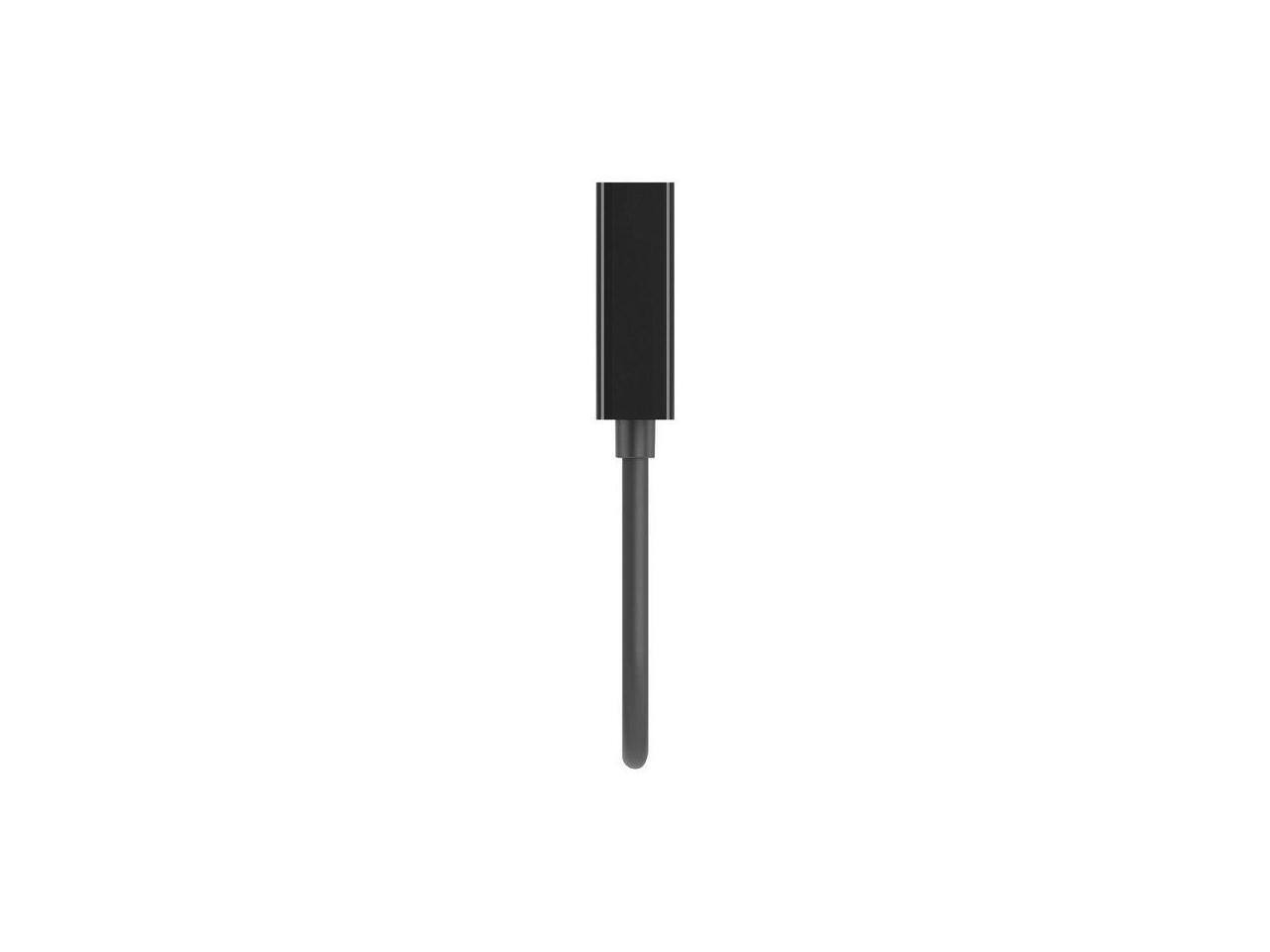 Alt View 7. Belkin - F2CD058 5 in. HDMI to VGA + 3.5 mm Audio Adapter - Black - Black.