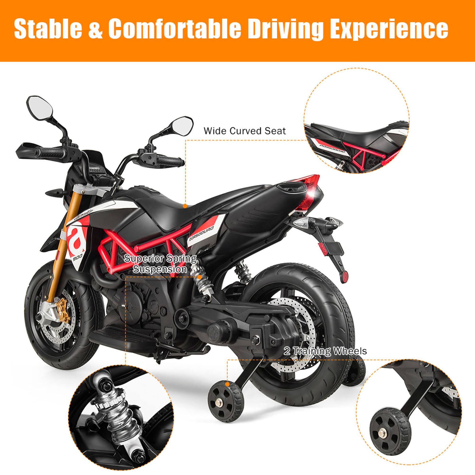 Stable & Comfortable Driving Experience

- Wide Curved Seat
- Superior Spring Suspension
- 2 Training Wheels