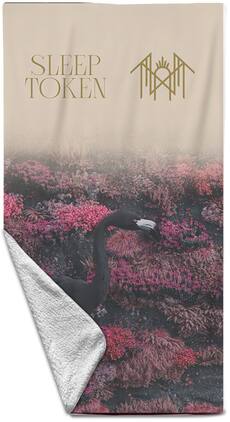 PopMarket - Sleep Token - Rocksax - Sleep Token - Even In Arcadia Cover - Beach Towel (32 in x 63 in) - Multicolor