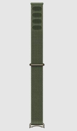 Front. Google - Google Pixel Watch Performance Loop Band - 41mm Compatible - Olive - One Size - Olive.