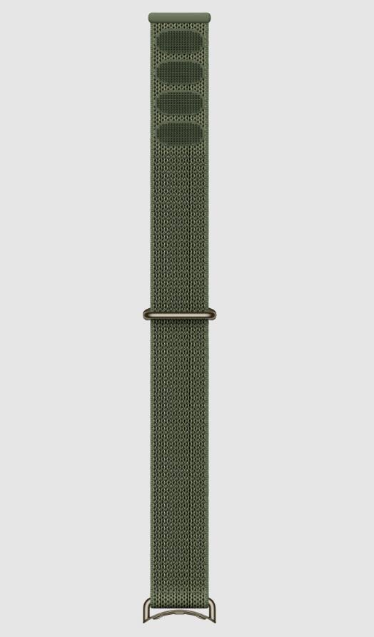 Front. Google - Google Pixel Watch Performance Loop Band - 41mm Compatible - Olive - Olive.