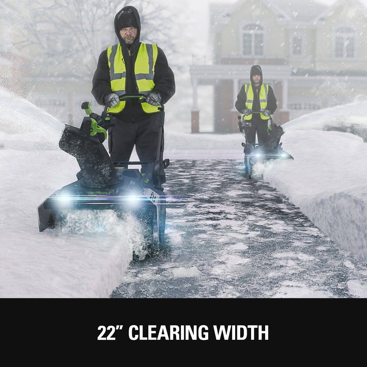 22" CLEARING WIDTH