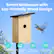 Smart Birdhouse with Eco-Friendly Wood Design
- Bird-Friendly
- Auto-Edit Nesting Highlights
- 1080P FHD & Color Night Vision
- Long-Lasting Power