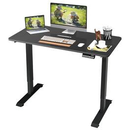 Sugift - Electric Height Adjustable Standing Desk with Memory Controller - Black