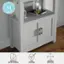 Martha Stewart Parc Bunny Bookshelf is available in multiple finishes and features a clean line design. The bookshelf also comes with adjustable floor glides for added stability.